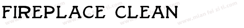 Fireplace Clean字体转换